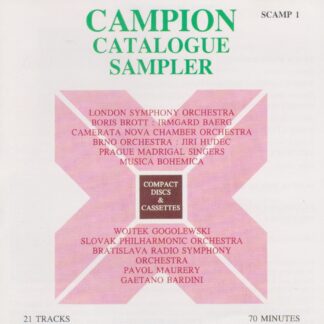CAMPION CATALOGUE SAMPLER - ARCHIVE