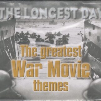 THE LONGEST DAY - 28 GREATEST WAR MOVIE THEMES 2 CD SET