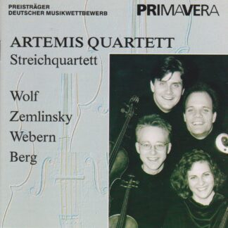 WOLF, ZEMLINSKY, WEBERN & BERG - ARTEMIS QUARTETT