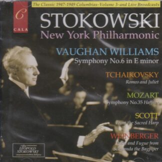 STOKOWSKI - VAUGHAN WILLIAMS SYMPHONY NO.6 & OTHER WORKS