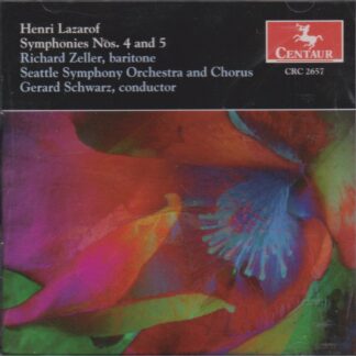 HENRI LAZAROF: SYMPHONIES 4 & 5