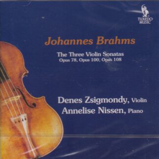 BRAHMS: THREE VIOLIN SONATAS