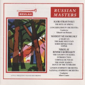 RUSSIAN MASTERS: STRAVINSKY - RITE OF SPRING, MUSSORGSKY - A NIGHT ON BARE MOUNTAIN, RIMSKY-KORSAKOV - THE GOLDEN COCKEREL & MORE