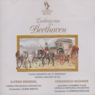 BEETHOVEN: PIANO CONCERTO NO.5 - BRENDEL, CHORAL FANTASY