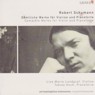 SCHUMANN - COMPLETE WORKS FOR VIOLIN & PIANO 3CD SET