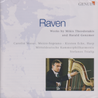 THEODORAKIS - RAVEN, ADAGIO, GENZMER - HARP CONCERTO, FANTASIA FOR HARP