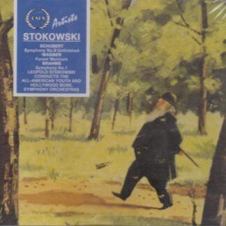 STOKOWSKI - SCHUBERT SYMPHONY NO.8, WAGNER FOREST MURMURS, BRAHMS SYMPHONY NO.1