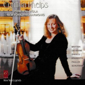 CYNTHIA PHELPS - PRINCIPAL VIOLA NEW YORK PHILHARMONIC - SOLD OUT