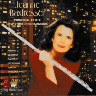JEANNE BAXTRESSOR - PRINIPAL FLUTE NEW YORK PHILHARMONIC