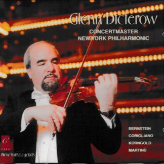 GLENN DICTEROW - CONCERTMASTER NEW YORK PHILHARMONIC