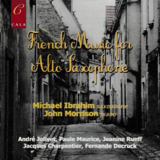 FRENCH MUSIC FOR ALTO SAXOPHONE