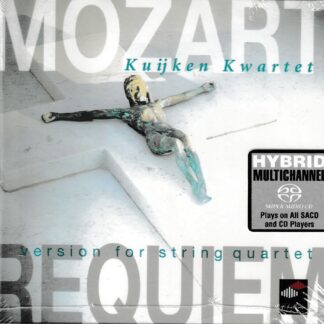 MOZART REQUIEM - VERSION FOR STRING QUARTET SUPER SAUDIO CD