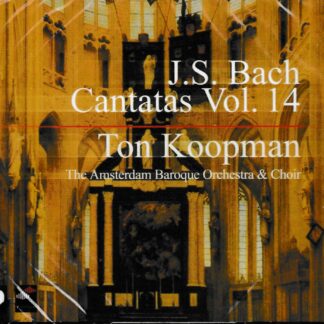 J.S.BACH: COMPLETE CANTATAS VOL.14 - TON KOOPMAN, AMSTERDAM BAROQUE 3CD SET