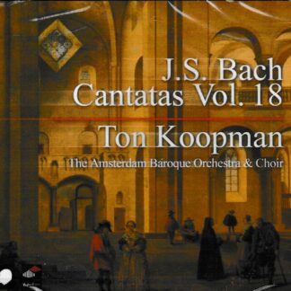 J.S.BACH: COMPLETE CANTATAS VOL.18 - TON KOOPMAM, AMSTERDAM BAROQUE 3CD SET
