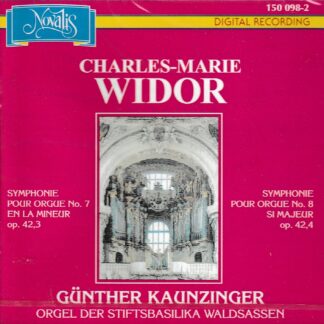 WIDOR - ORGAN SYMPHONIES NO.7 & NO.8