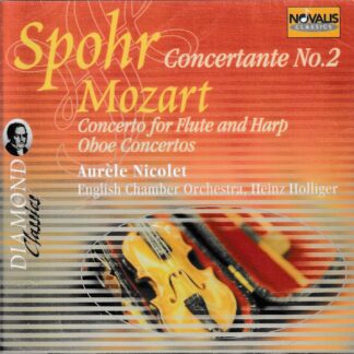 SPOHR: CONCERTANTE NO.2 FOR VIOLIN, HARP & ORCHESTRA, MOXART: VARIOUS CONCERTI 2CD SET