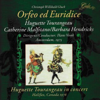 GLUCK: ORFEO & EURIDICE AMSTERDAM 1975 2CD SET