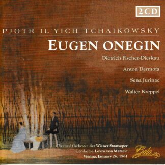 TCHAIKOVSKY: EUGEN ONEGIN WITH FISCHER-DIESKAU & JURINAC VIENNA 1961 2CD SET