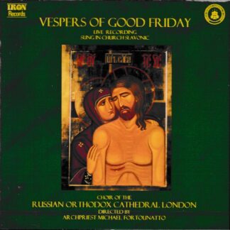 VESPERS OF GOOD FRIDAY